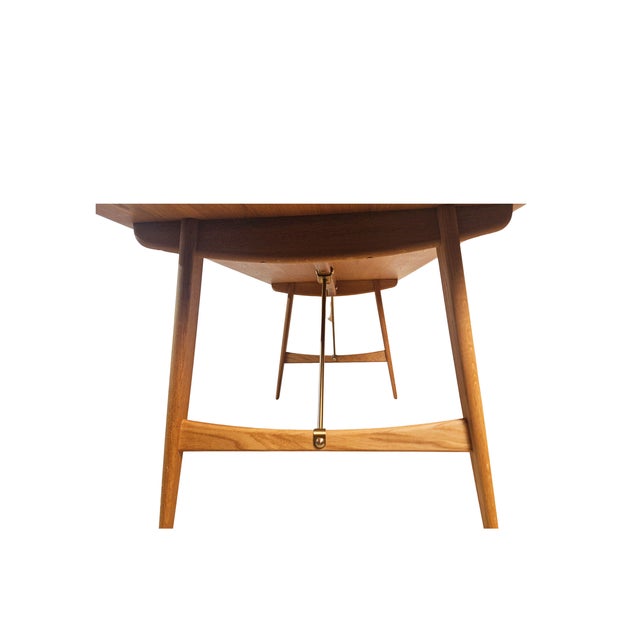 1970s Model BM1160 Hunting Table by Børge Mogensen for Carl Hansen & Son, 1970s For Sale - Image 5 of 13