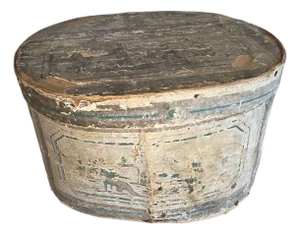 Hannah Davis Band Box From New Hampshire