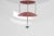 Mid-Century Modern Transparent and Silver Glob Ceiling Lamp by Verner Panton for Verpan For Sale - Image 3 of 7