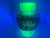 Early 20th Century Moser Uranium Glass Vase: Gilt Frieze, Renaissance Revival, 13" Tall For Sale - Image 9 of 10