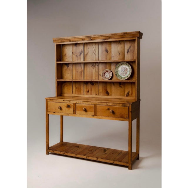 Vintage Pine Hutch For Sale - Image 4 of 4