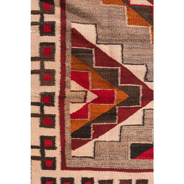 Textile Vintage Navajo Style Rug 4'6 X 8' For Sale - Image 7 of 10
