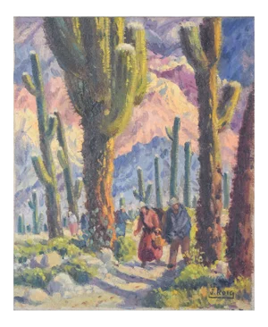 José Roig, Purcará De Tilcara, Early 20th-Century, Oil on Canvas