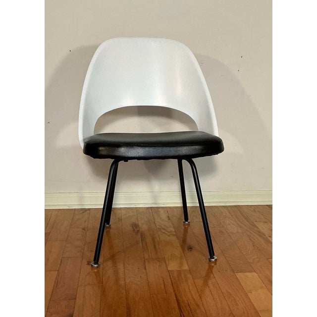 Metal 50s Knoll Associates Executive Side Chairs Model 72c Designed by Eero Saarinen - Set of 4 For Sale - Image 7 of 12