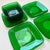 Mid-Century Modern Mid Century Modern Depression Glass Plates & Bowls by Anchor Hocking- 8 Pieces For Sale - Image 3 of 8