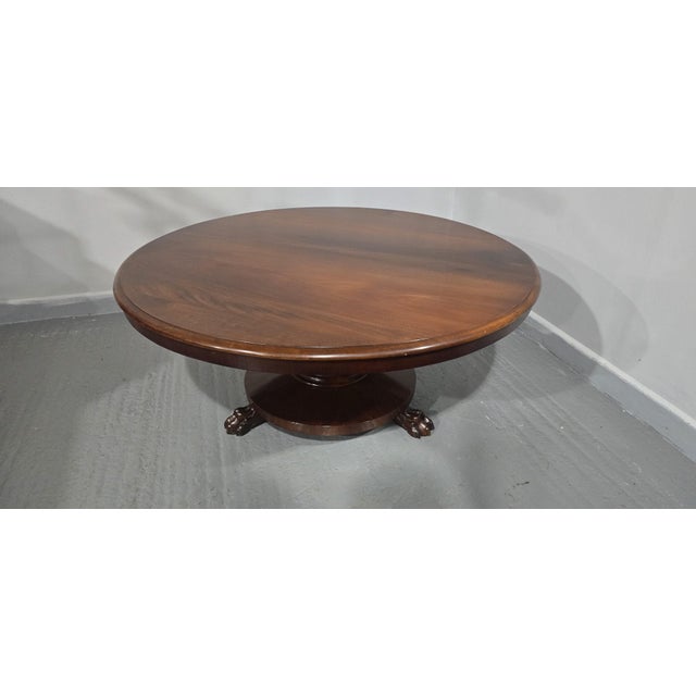 Vintage Mahogany Coffee Table, 1880 For Sale - Image 9 of 10