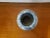 1970s Grey/White Marble Footed Baluster Vase For Sale - Image 5 of 5