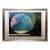Cosmic Dawn (Or Celestial Orb) Abstract Oil Painting For Sale