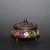 Vintage Cloisonné Enamel Incense Burner With Floral Motif - Asian Censer For Sale In Los Angeles - Image 6 of 9