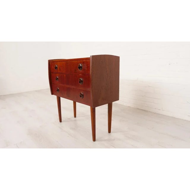 Vintage Danish Chest of 3 Drawers For Sale - Image 4 of 10