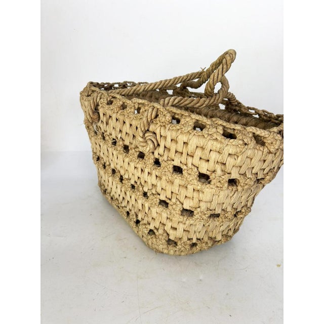 Rope Basket, Saint-Tropez, France, 1970 For Sale - Image 11 of 15