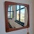 Vintage Teak Wall Mirror - Denmark (1960s)