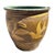 Late 19th-century Chinese art pottery century-egg jar adorned with beautifully hand-applied bird and fern motifs...
