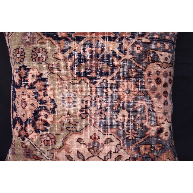 Textile Handwoven Throw Rug Pillow Cushion Cover -20'' X 20'' For Sale - Image 7 of 14