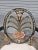 Late 20th Century Pair of Karges Hepplewhite Plum Arm Chairs Ebonized, Carved Hand Painted Leather Fabric For Sale In Cleveland - Image 6 of 12
