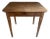 Vintage Wooden Side Table With Drawer For Sale