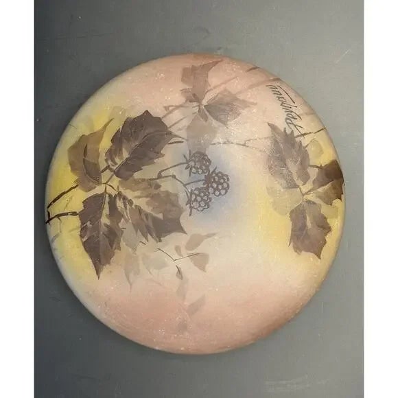 Early 1900s Jean-Simon Peynaud Frosted Glass Candy Jar - Bomboniere Art Deco, Signed For Sale - Image 4 of 9