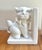 Chinoiserie Blanc De Chine White Ceramic Foo Dog Bookends For Sale In San Diego - Image 6 of 8