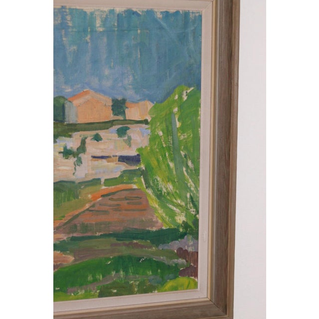 Leopold Fare, Southern Landscape, 1960s, Oil on Canvas, Framed For Sale - Image 4 of 18