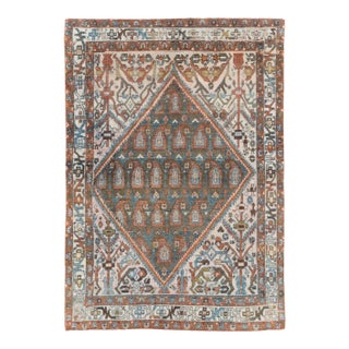Galerie Shabab Collection Mid-20th Century Persian Malayer Accent Rug For Sale