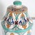 Glazed Moorish Ceramic Covered Jar Handcrafted in Fez Morocco For Sale - Image 14 of 15