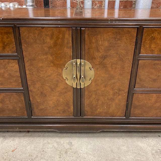 Drexel Heritage 1970s Drexel Low Dresser For Sale - Image 4 of 12