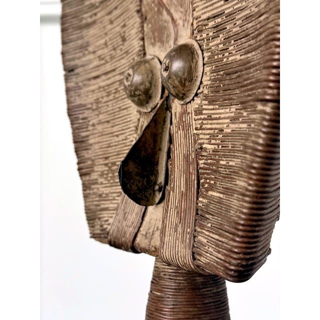 Kota Reliquary Figure Sculpture Mahongwe People Gabon For Sale - Image 11 of 16