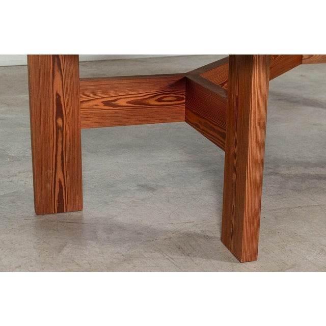 Large English Pine Refectory Table, Mid 20th Century For Sale - Image 12 of 15