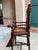 Antique French Child High Chair Renaissance Barley Twist Carved Oak Caned C1890 For Sale - Image 12 of 18