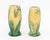 19th Century English Majolica Corn Pitcher and Vases, 3 Pieces For Sale - Image 5 of 14
