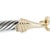 Gold David Yurman 925 Silver 14k Yellow Gold Buckle Classic Cable Bangle Bracelet For Sale - Image 8 of 9