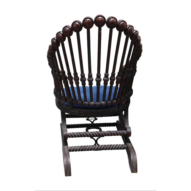 George Hunzinger Lollipop Platform Rocking Chair For Sale In Portland, OR - Image 6 of 13