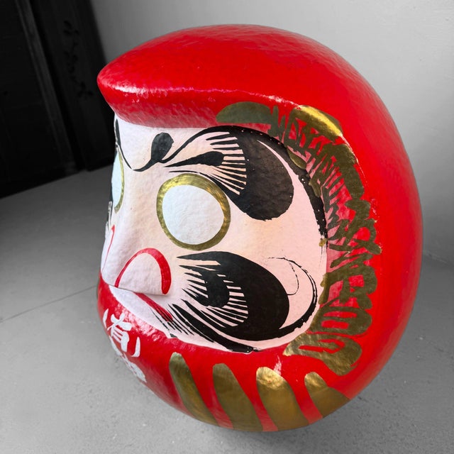 Large Japanese Daruma, 1980s For Sale - Image 6 of 12
