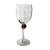 Late 20th Century Gibson Golden Solitaire Water Goblet/Wine Glass 24k For Sale - Image 5 of 9