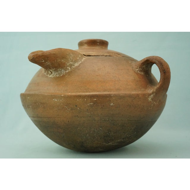 Antique Ottoman Berber Vase in Terracotta, Morocco, 19th Century For Sale - Image 12 of 18