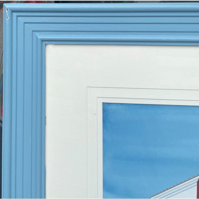 Ken Eberts Oldsmobile Olds Convertibles & Woody Wagon Car Dealership Painting For Sale - Image 4 of 12