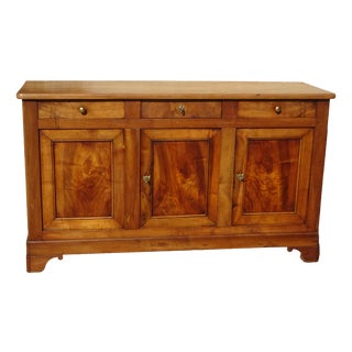 Louis Philippe Sideboard in Elm, 1850s For Sale