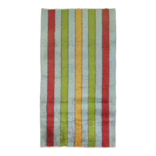 Mid 20th Century Turkish Deco Rug - 3'9" x 6'10" For Sale