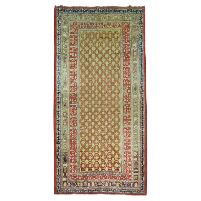 Late 20th Century Zabihi Collection Mid Century Samarkand East Turkestan Rug - 4'4" x 9'1" For Sale - Image 15 of 18