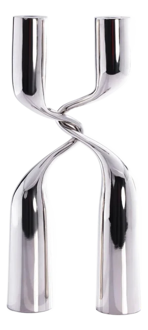 Liaison 2-Piece Metal Candle Holder Set
