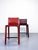 Mid-Century Modern Leather Bar CAB 410 Stools in Bordeaux Red by Mario Bellini for Cassina, Set of 2 For Sale - Image 3 of 12