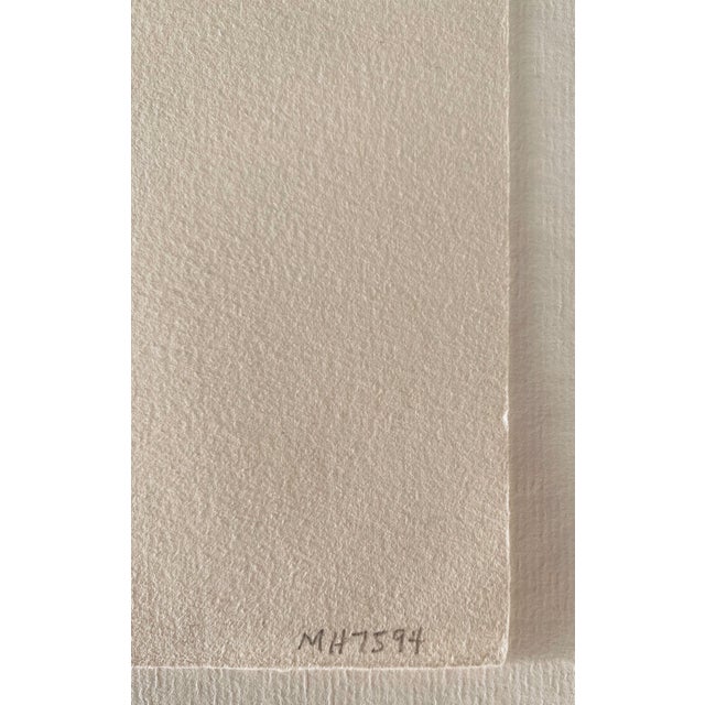 Samuel Bak, Samuel Bak Surrealist Etching Israeli Bezalel Artist "Hidden Pear", Fruit Bowl For Sale - Image 9 of 10