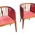 Pair 1920s English Edwardian Inlaid Mahogany Tub Club Chairs Newly Upholstered For Sale - Image 16 of 18
