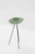 Green Stool in French Resin by Jean Raymond Picard, 1955, in Good conditions. Designed 1950 to 1959 This piece is...
