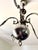 Dutch Grey Metal Chandelier, 1970 For Sale - Image 3 of 9