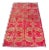 1960s Vintage Hand-Knotted Red Rug For Sale