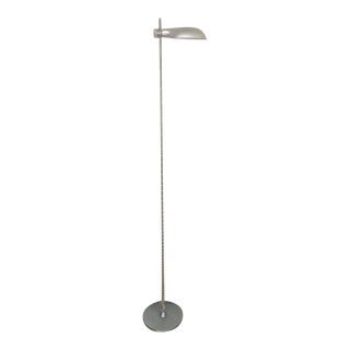 Vintage Industrial Style Adjustable Floor Task Lamp For Sale
