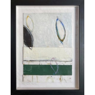 Ascent, Framed Contemporary Abstract Mixed Media Painting, G. Campbell Lyman For Sale