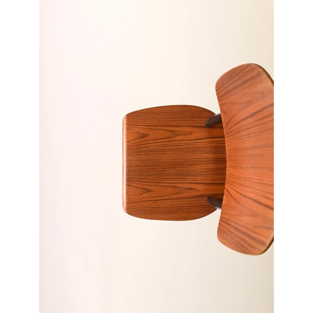 Vintage Scandinavian Chair with Black Frame, 1960s For Sale - Image 6 of 7