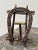 Antique Adirondack Twig Picture Frame, Circa Early 20th Century + Vintage Photograph of Two Men on a River, Circa Early 20th Century For Sale - Image 4 of 12
